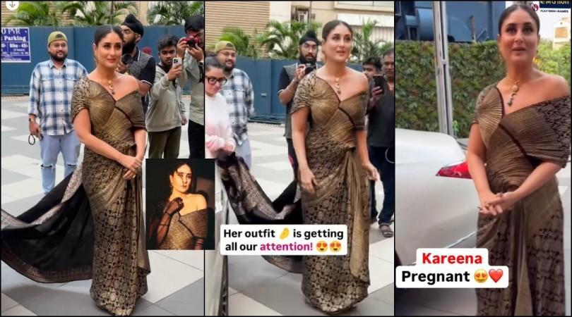 'She looks old, uncomfortable': Kareena Kapoor gives modern twist to Bansari saree, opts for off-shoulder blouse at event; netizens unimpressed 'She looks old, uncomfortable': Kareena Kapoor gives modern twist to Bansari saree, opts for off-shoulder blouse at event; netizens unimpressed