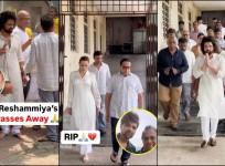Devasted Himesh Reshammiya performs last rites of his father Vipin; Salman Khan skips, Iulia Vantur, Farah Khan attend funeral