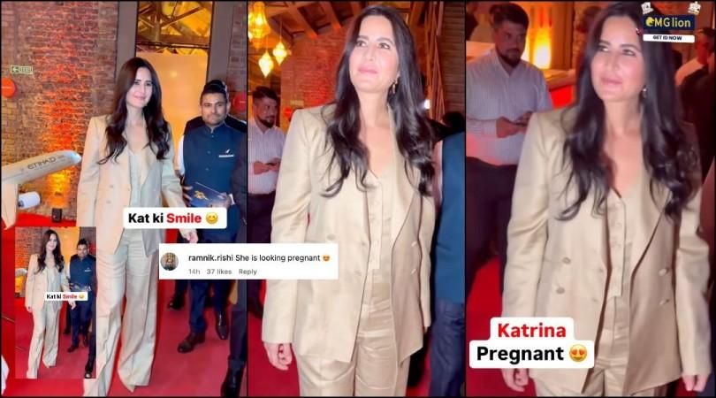 'What happened to her face?': Katrina Kaif sparks pregnancy rumours once again as she opts for baggy pant-suit outfit 'What happened to her face?': Katrina Kaif sparks pregnancy rumours once again as she opts for baggy pant-suit outfit
