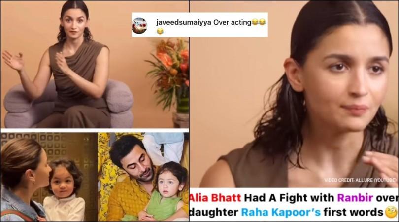 Alia Bhatt recalls a fight with her husband Ranbir Kapoor about whether Raha would say mama or papa first Alia Bhatt recalls a fight with her husband Ranbir Kapoor about whether Raha would say mama or papa first