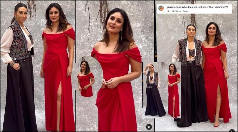 Kareena Kapoor Khan shines in red slit dress for pre-birthday Kareena Kapoor Khan shines in red slit dress for pre-birthday