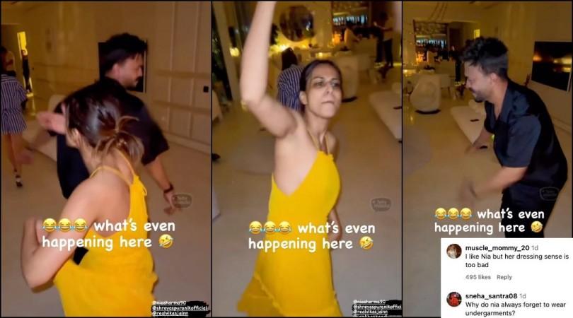 video of Nia Sharma dancing on her birthday; goes viral: reactions video of Nia Sharma dancing on her birthday; goes viral: reactions