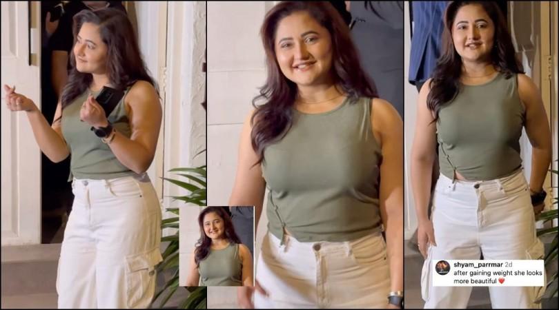 'Has she gained weight, looks old': Rashami Desai interacts with paps; gets body shamed for wearing sleeveless, crop top [Reactions]
