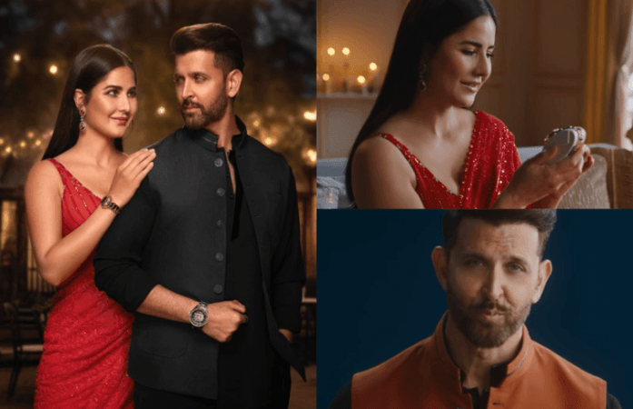 Hrithik Roshan, Katrina Kaif in watch ad