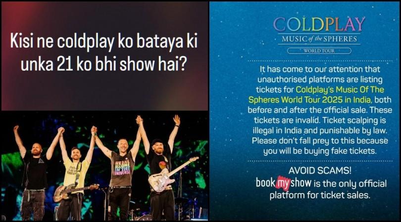 'Didn't clear JEE but got Coldplay tickets': BookMyShow Site Crashes minutes before Sale For Coldplay Mumbai Concert; sparks meme fest 'Didn't clear JEE but got Coldplay tickets': BookMyShow Site Crashes minutes before Sale For Coldplay Mumbai Concert; sparks meme fest