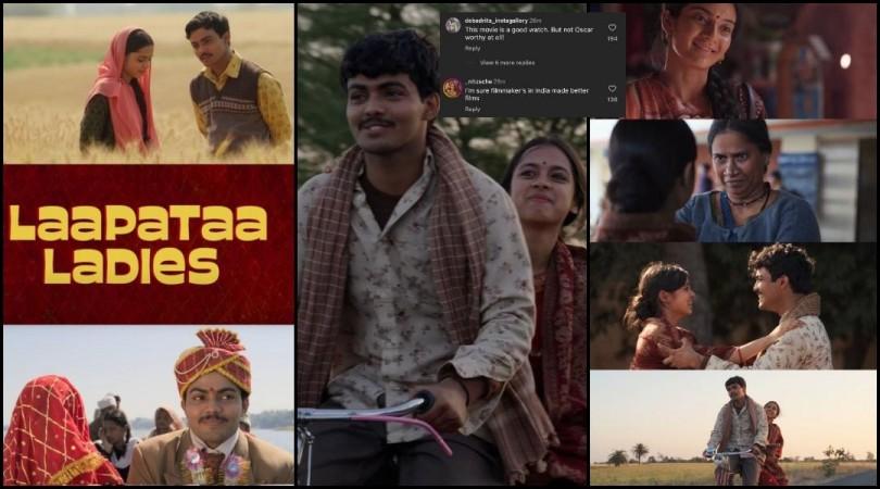 'Stupidity': mover-lovers call Laapataa Ladies 'undeserving' for being chosen as India's official Oscar entry over All We Imagine as Light 'Stupidity': mover-lovers call Laapataa Ladies 'undeserving' for being chosen as India's official Oscar entry over All We Imagine as Light