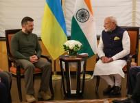 PM Modi meets Zelensky, reiterates India's support for peaceful resolution of Ukraine conflict