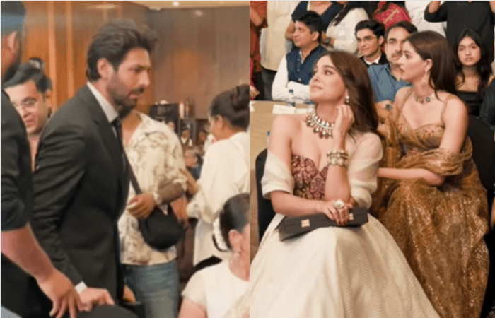 Kartik Aaryan, Sharvari Wagh, Ananya Panday Kartik Aaryan, Sharvari Wagh, Ananya Panday