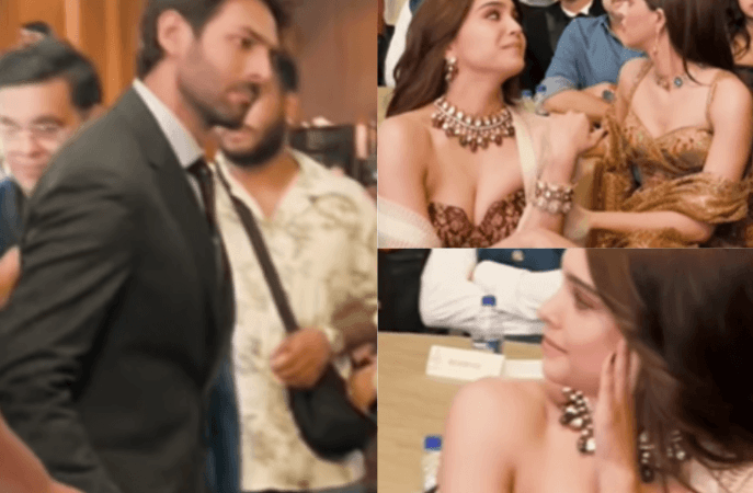 Kartik Aaryan, Sharvari Wagh, Ananya Panday Kartik Aaryan, Sharvari Wagh, Ananya Panday