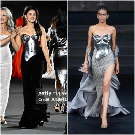 'Looks nervous and lost': Alia Bhatt's sculpted metal breastplate; dramatic eye make-up at PFW fails to impress netizens 'Looks nervous and lost': Alia Bhatt's sculpted metal breastplate; dramatic eye make-up at PFW fails to impress netizens