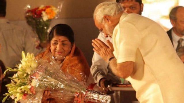 PM Modi pays tribute to the 'Queen of Melody' PM Modi pays tribute to the 'Queen of Melody'