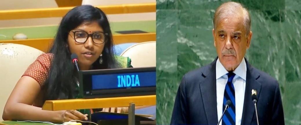 India rebukes Pak's 'decisive response' threat at UNGA, calls out cross-border terrorism India rebukes Pak's 'decisive response' threat at UNGA, calls out cross-border terrorism