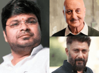 Abhishek Agrawal, Anupam Kher, Vivek Agnihotri