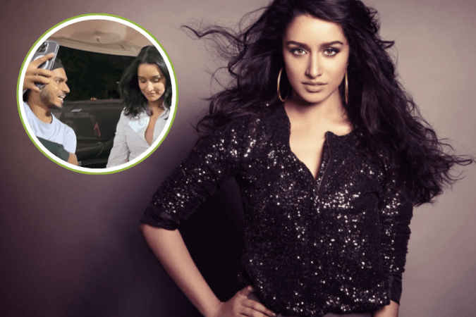 Shraddha Kapoor bodyguard pushes fan Shraddha Kapoor bodyguard pushes fan