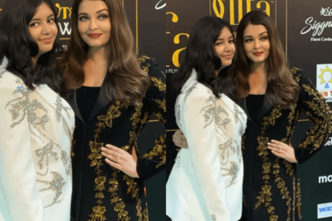 Aishwarya, Aaradhya at IIFA Aishwarya, Aaradhya at IIFA
