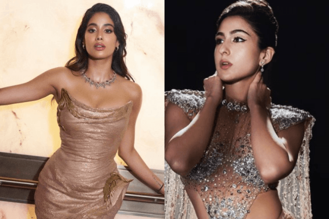 Janhvi Kapoor, Sara Ali Khan at IIFA Janhvi Kapoor, Sara at IIFA