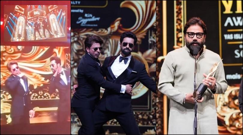 IIFA 2024:SRK asked Sandeep Reddy Vanga to make a film for him like Pushpa; King Khan, Vicky Kaushal recreated Allu Arjun's Viral walk from Pushpa IIFA 2024:SRK asked Sandeep Reddy Vanga to make a film for him like Pushpa; King Khan, Vicky Kaushal recreated Allu Arjun's Viral walk from Pushpa