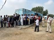 Border polling booth