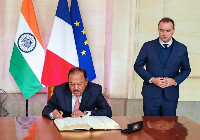 Ajit Doval Meets French Armed Forces Minister Ajit Doval Meets French Armed Forces Minister