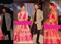 'Zero chemistry, bad walk on runway': Kartik Aaryan and Triptii Dimri exude elegance in traditional outfits as they turn showstoppers for Manish Malhotra's show