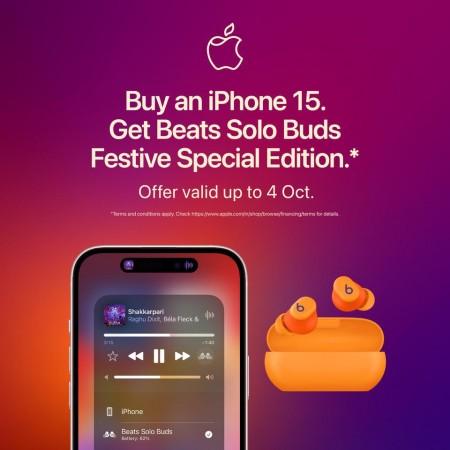 Apple Festive Sale: iPhone 15, iPhone 15 Plus on offer, Today at Apple session & more