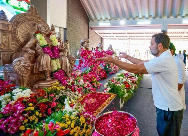 LoP Rahul Gandhi to unveil Chhatrapati's imposing statue in Kolhapur Chhatrapati Shivaji Maharaj