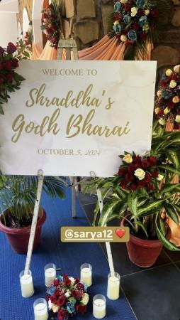 Shraddha Arya flaunts her baby bump; exuded pregnancy glow in pink saree at her godh bharai function; co-star Dheeraj Dhoopar attends Shraddha Arya flaunts her baby bump; exuded pregnancy glow in pink saree at her godh bharai function; co-star Dheeraj Dhoopar attends