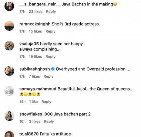 'Arrogant like Jaya Bachchan': Angry Kajol avoids paps, rushes inside a building and lashes out at her staff member pointing towards media; fans react 'Arrogant like Jaya Bachchan': Angry Kajol avoids paps, rushes inside a building and lashes out at her staff member pointing towards media; fans react