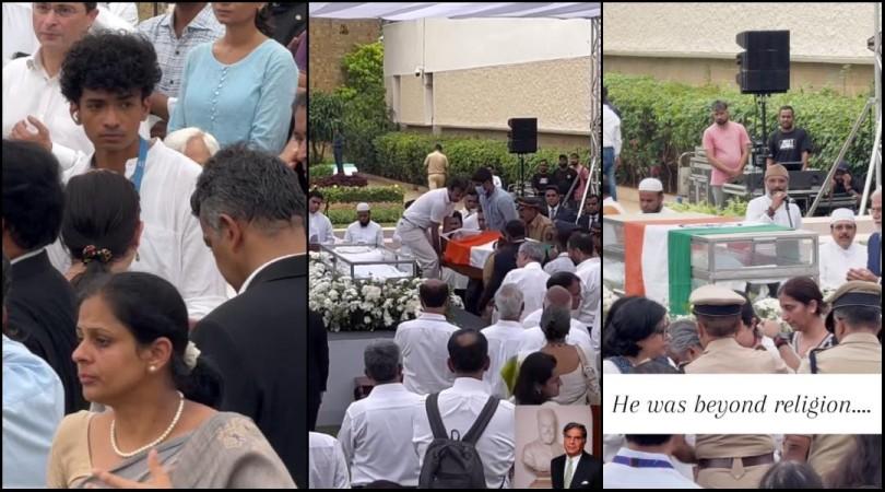 Farewell to Titan: Ratan Tata wrapped in Tricolour, visionary Businessman's mortal remains kept for Antim Darshan Farewell to Titan: Ratan Tata wrapped in Tricolour, visionary Businessman's mortal remains kept for Antim Darshan