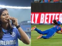 Radha Yadav wins fielder of the match honour for stunning catch against SL