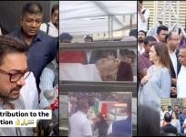 Aamir Khan, Ambanis, Piyush Goyal, Ratan Tata's pet dog Goa and others pay last respects to Ratan Tata at Mumbai's NCPA Lawn
