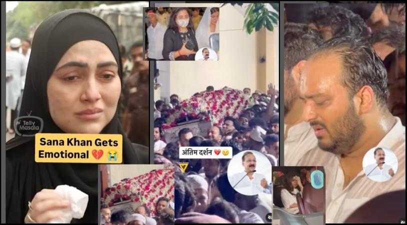 Antim Darshan: Shilpa Shetty, Sana Khan, Rashmai Desai; Zeeshan Siddique cry inconsolably as they bid emotional good bye to Baba Siddiqui Antim Darshan: Shilpa Shetty, Sana Khan, Rashmai Desai; Zeeshan Siddique cry inconsolably as they bid emotional good bye to Baba Siddiqui