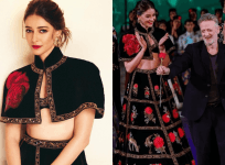 Ananya Panday walks the ramp at Lakme Fashion Week for Rohit Bal