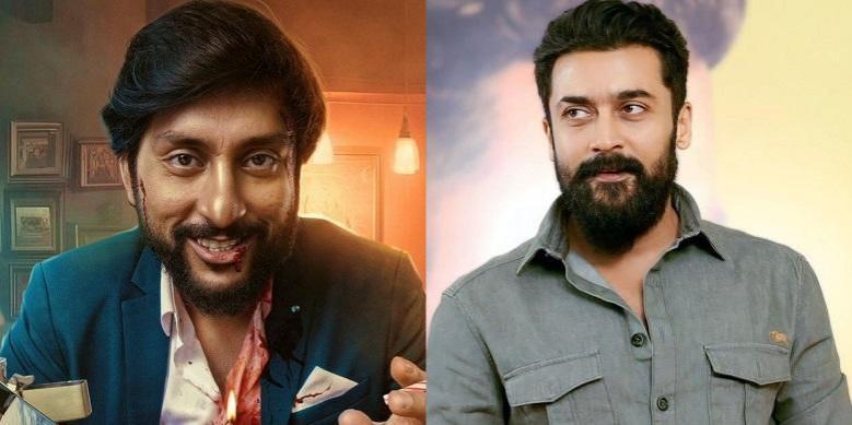 Suriya and RJ Balaji