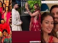 celebs at sunita kapoor's house for karwa Chauth's puja