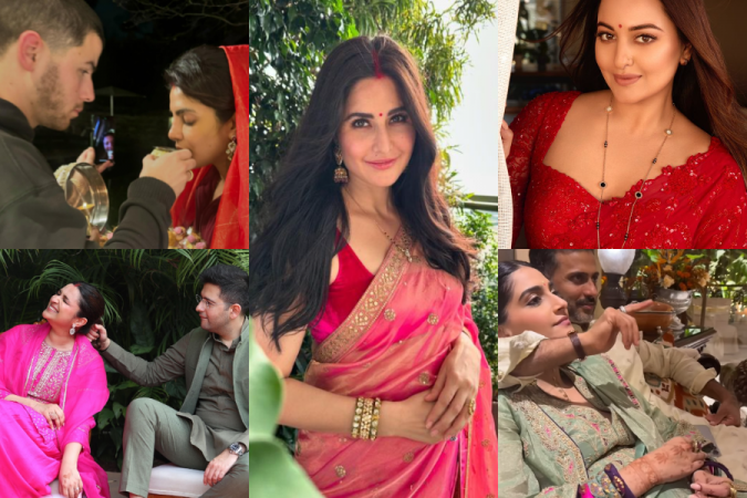 Bollywood celebs celebrating Karwa Chauth Bollywood celebs celebrating Karwa Chauth