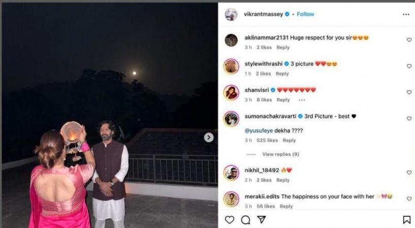 Vikrant-Sheetal post comments