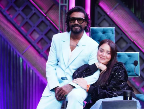 Remo D'Souza and wife Lizelle Remo D'Souza and wife Lizelle
