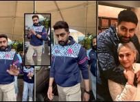 'Rude, just like his mom Jaya Bachchan': Angry Abhishek Bachchan shoves paps, tells them 'bas ho gaya' at Mumbai airport; gets trolled