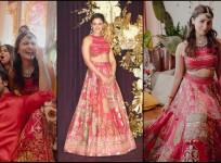 'She hasn't put on weight after Raha': Fans ask as Alia Bhatt repeates her fuchsia pink lehngha choli mehendi outfit at Manish Malhotra's Diwali bash
