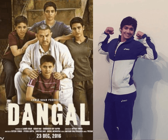 Nitesh Tiwari's Dangal starring Amir Khan was based on Geeta and Babita Phogat Dangal-Babita