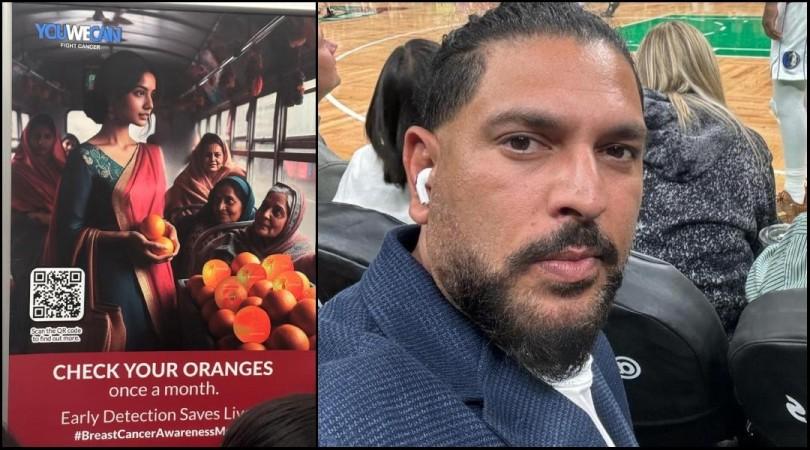'Shameful, insensitive': Yuvraj Singh's NGO faces flak for its breast cancer awareness ad in Delhi Metro 'Shameful, insensitive': Yuvraj Singh's NGO faces flak for its breast cancer awareness ad in Delhi Metro