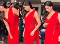 Suhana Khan at Manish Malhotra's Diwali party