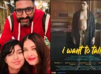 'Bolne ke liye bohot kuch hai..': Abhishek Bachchan flaunts pot-belly in the first poster of Want To Talk; Aishwarya Rai skips reacting