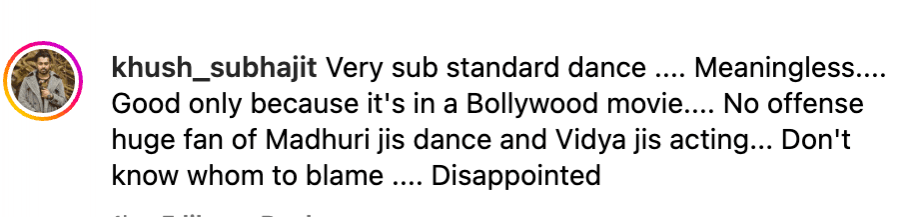 'Disappointing, waste of screentime': Vidya Balan, Madhuri Dixit's classical dance face-off in 'Ami Je Tomar 3.0 fails to impress fans 'Disappointing, waste of screentime': Vidya Balan, Madhuri Dixit's classical dance face-off in 'Ami Je Tomar 3.0 fails to impress fans