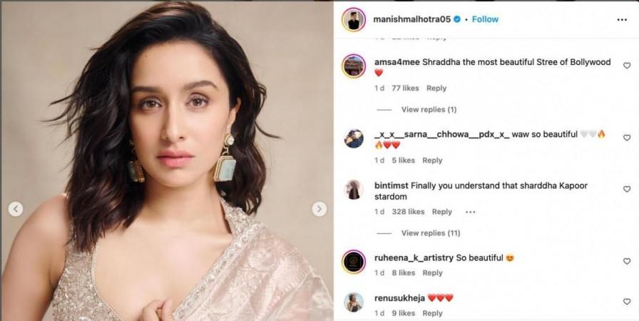 Netizens are absolutely in awe of Shraddha's super simple yet elegant look. Shraddha Kapoor in MM