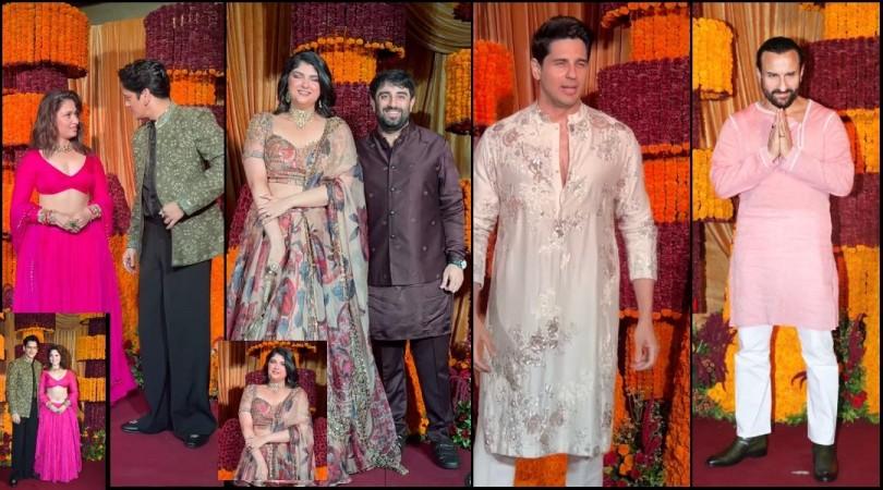Anshula Kapoor body shamed, Tamannaah Bhatia bralette blouse lehenga fails to impress; Saif- Siddharth shine at Diwali bash