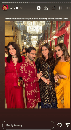 Hardik Pandya's ex-wife Natasa poses with Alex; Orry adds sparkle to Diwali bash with Swara Bhasker, Neetu Kapoor among others [Inside pics]