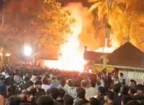 Kerala temple fire: Protocols not followed, police detain two