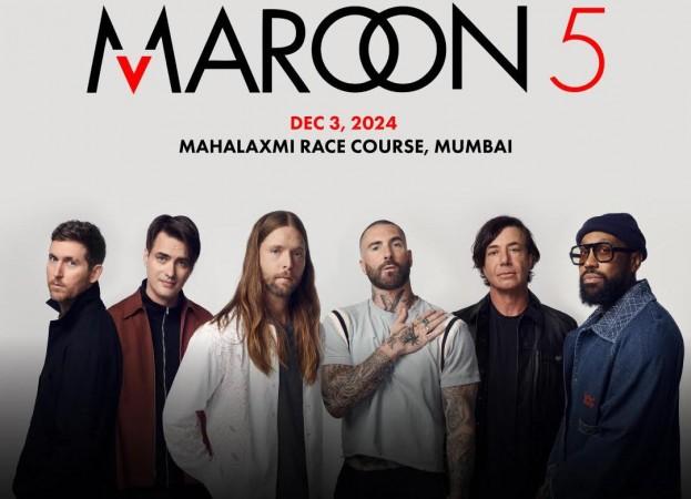 Maroon 5 to debut in India with Mumbai concert on December 3 Maroon 5 to debut in India with Mumbai concert on December 3